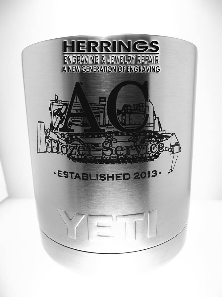 Affordable YETI Cup Engraving San Antonio TX Herrings Engraving