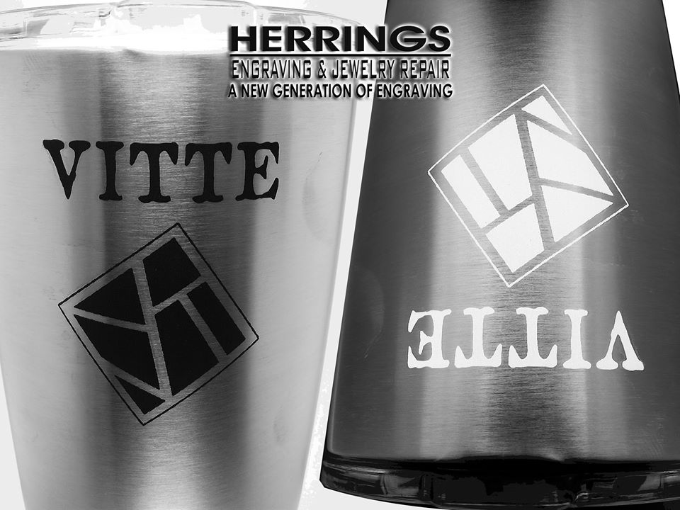 Affordable YETI Cup Engraving San Antonio TX Herrings Engraving